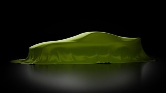 A teaser photo hinting at a new Ford Mustang variant
