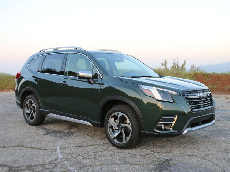 2024 Subaru Forester Touring at sunrise.