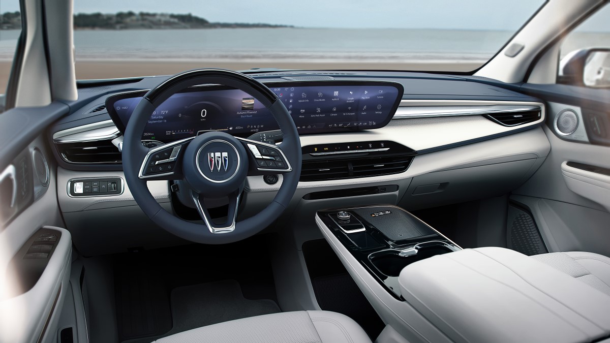 The interior of the 2025 Buick Enclave