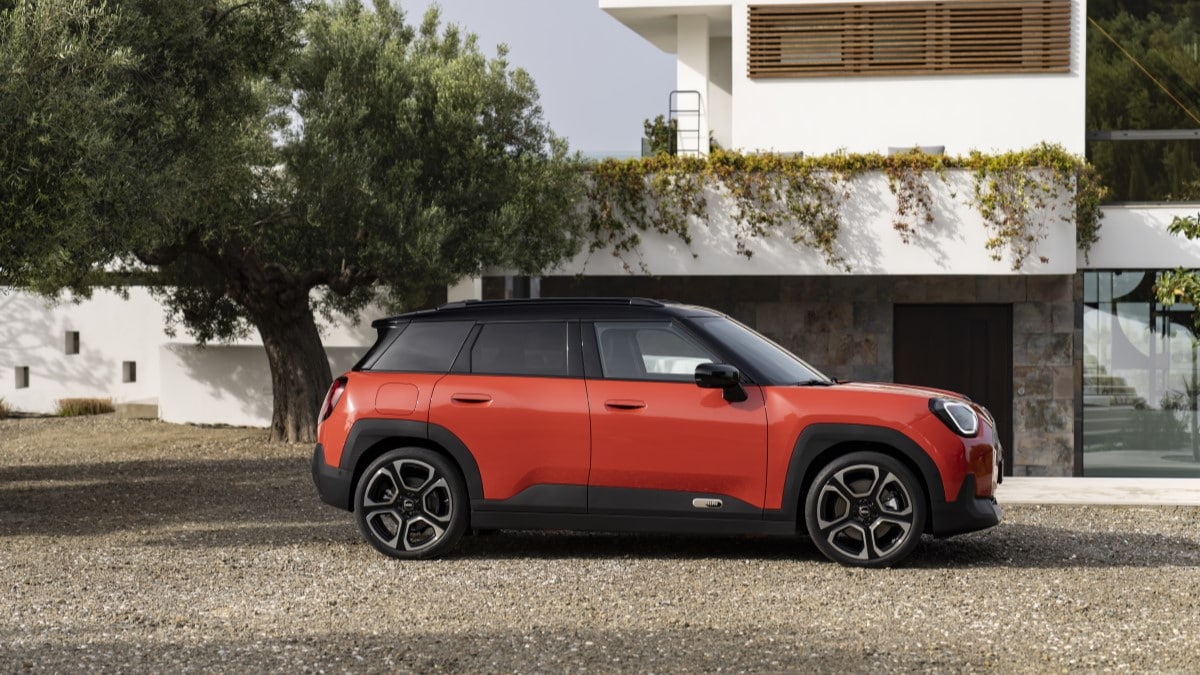 The 2025 Mini Aceman seen in profile
