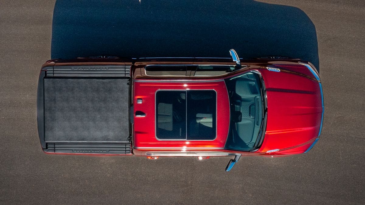 2025 Ram 1500 Tungsten bed cover.