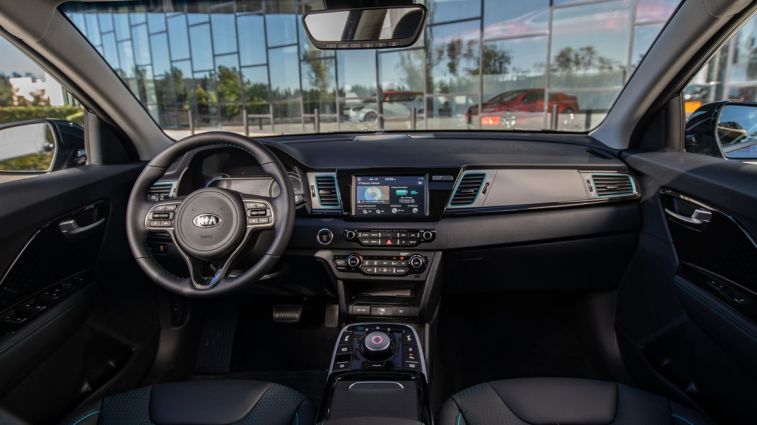 2021 Kia Niro EV front cabin.
