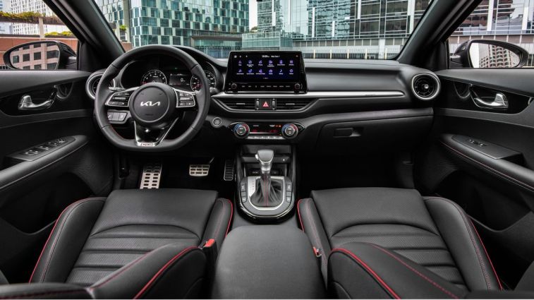 2024 Kia Forte front cabin.