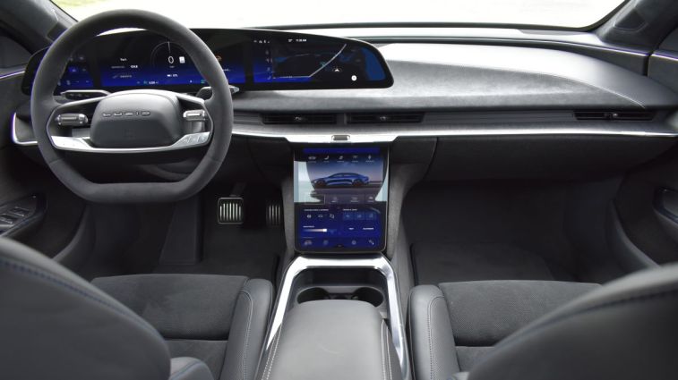 Interior of the 2024 Lucid Air