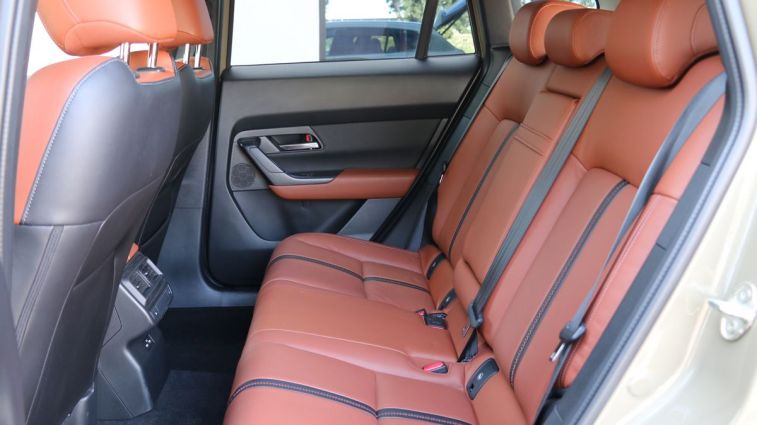2024 Mazda CX-50 rear seats.
