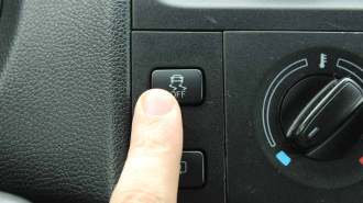 Electronic Stability Control Button