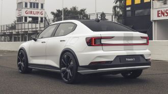 2021 Polestar 2 at Goodwood.