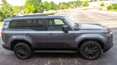 The 2024 Lexus GX seen in profile