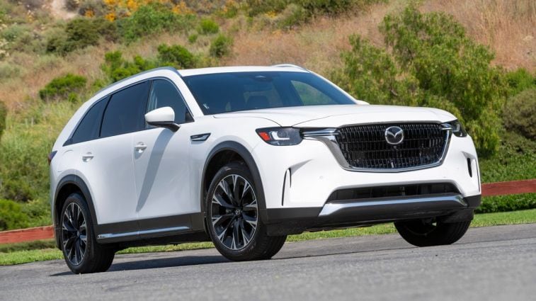 2024 Mazda CX-90 PHEV in Rhodium White
