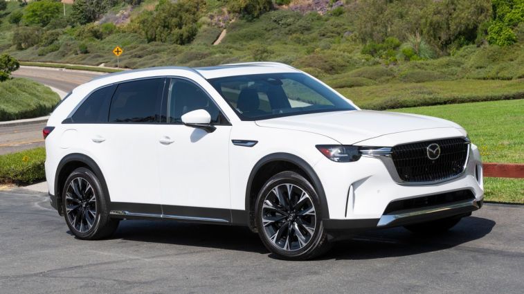 2024 Mazda CX-90 PHEV in Rhodium White