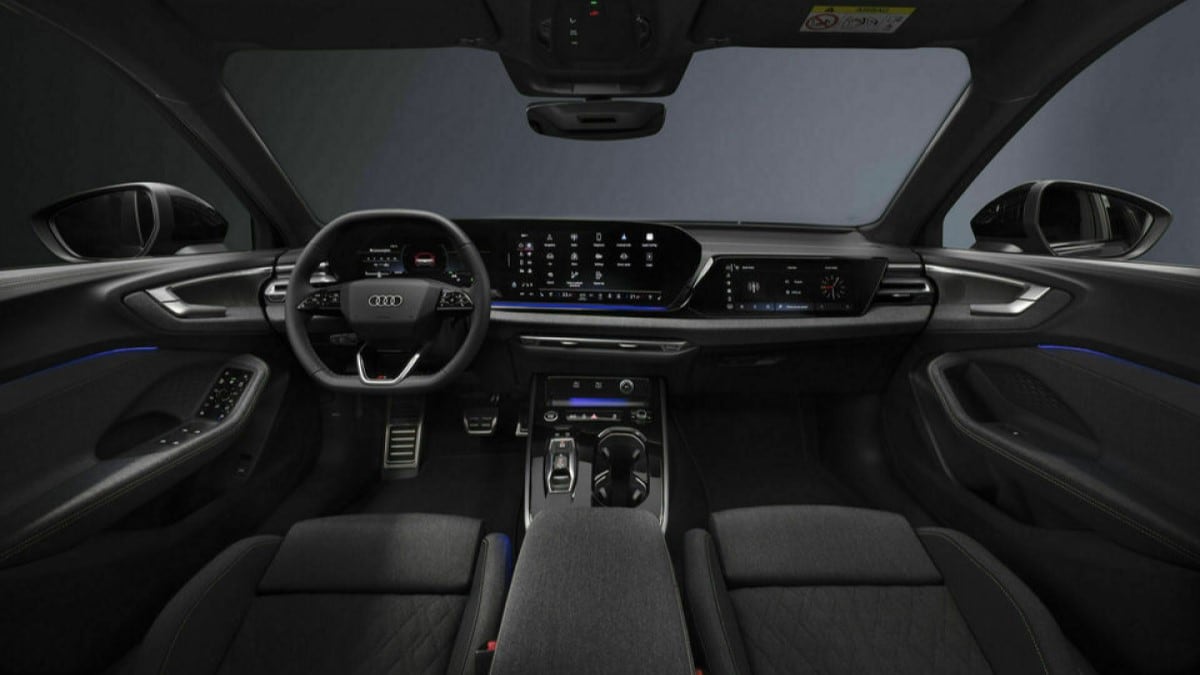The interior of the 2025 Audi A5