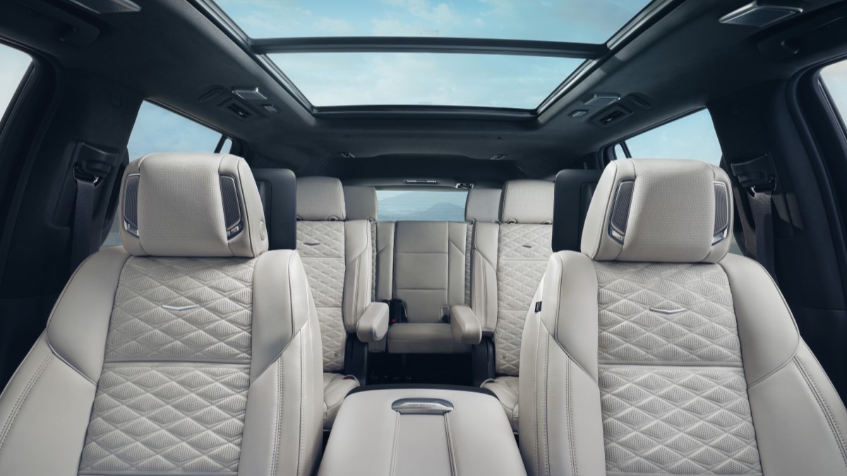 The seats of the 2025 Cadillac Escalade
