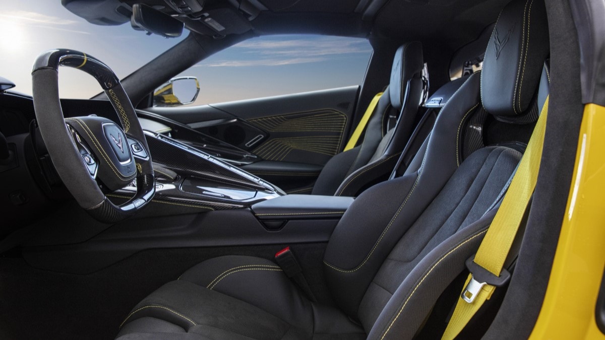 The interior of the 2025 Chevrolet Corvette ZR1