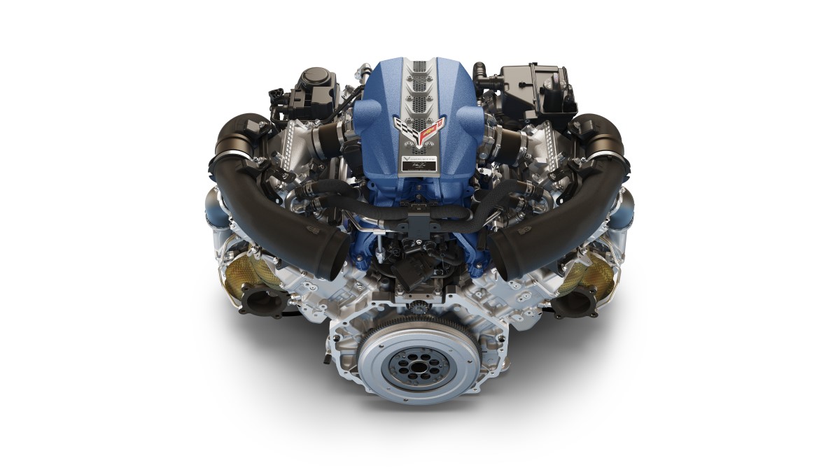 The LT7 engine from the 2025 Chevrolet Corvette ZR1