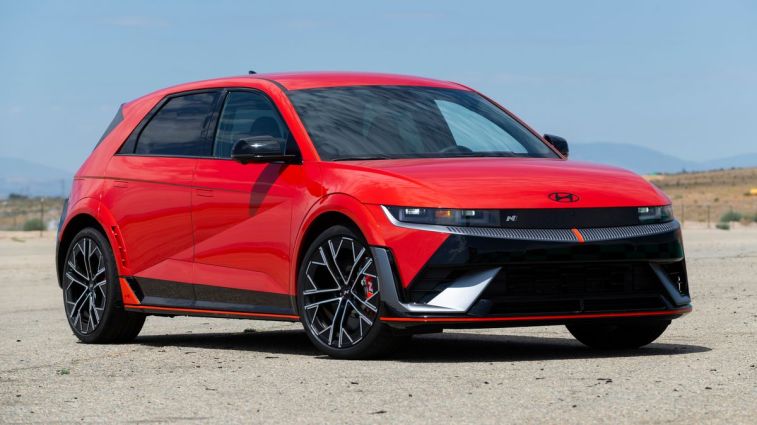 2025 Hyundai Ioniq 5 N in Soultronic Orange