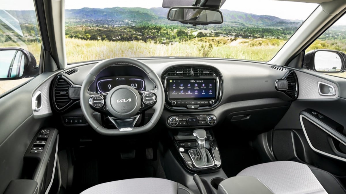 The interior of the 2025 Kia Soul