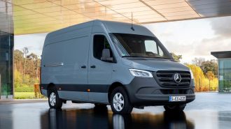 2025 Mercedes-Benz eSprinter cargo van.
