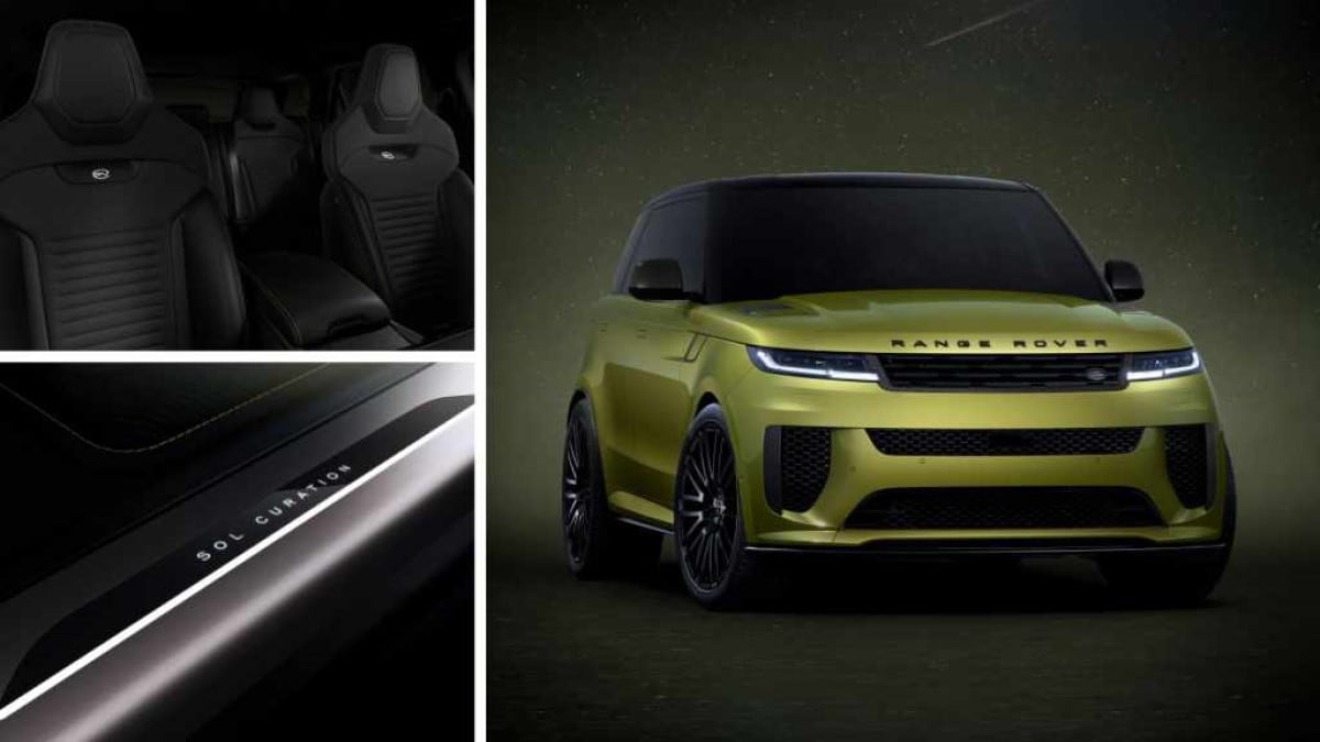 The 2025 Range Rover Sport SV Sol edition