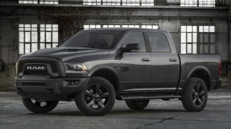 The Ram 1500 Classic seen from a front quarter angle