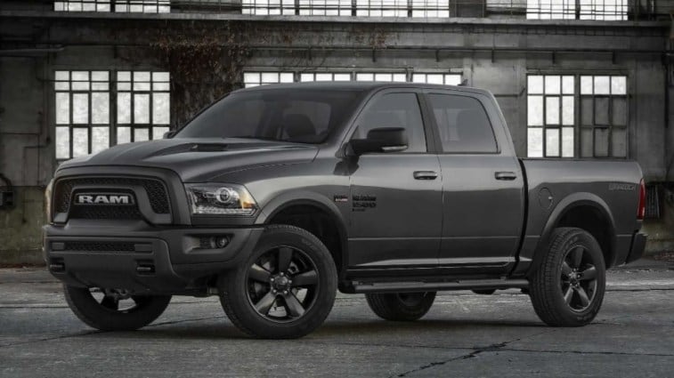 The Ram 1500 Classic seen from a front quarter angle