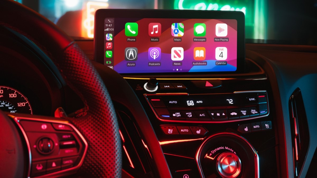 The central screen of the 2025 Acura RDX