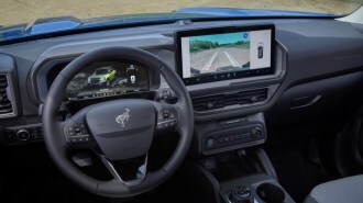 The interior of the 2025 Ford Bronco Sport