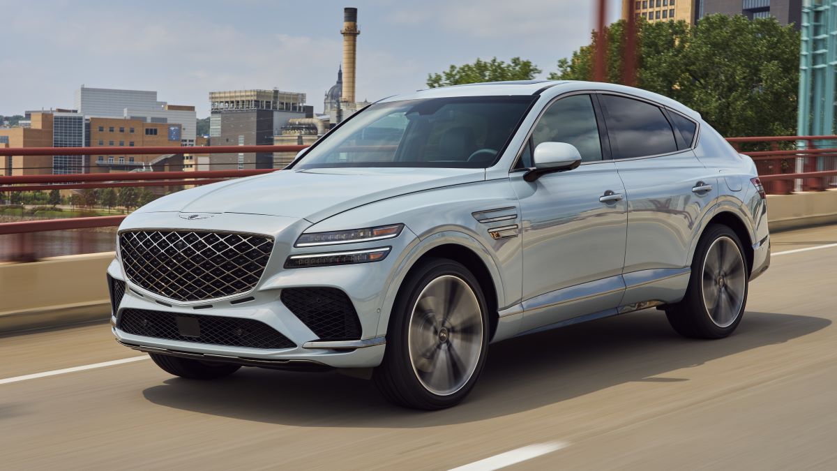 Front view of the 2025 Genesis GV80 Coupe