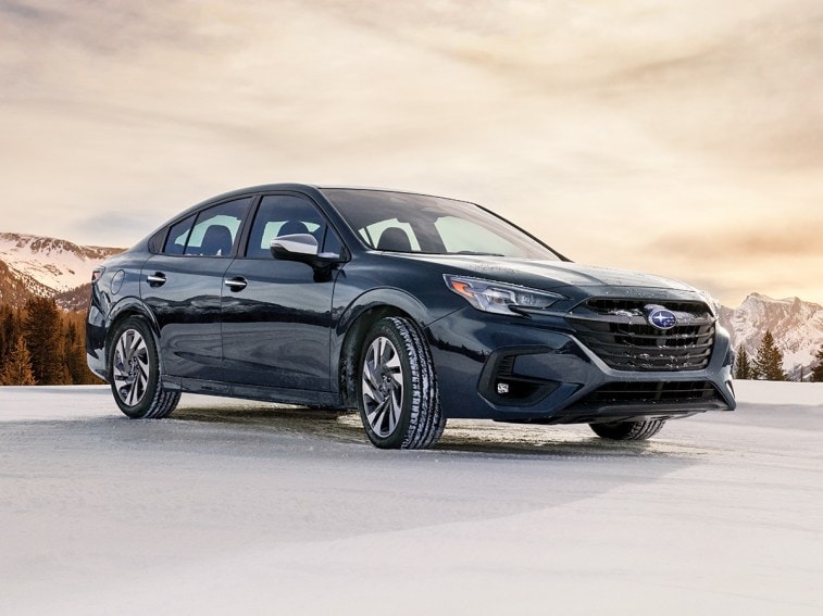 2025 Subaru Legacy in blue.