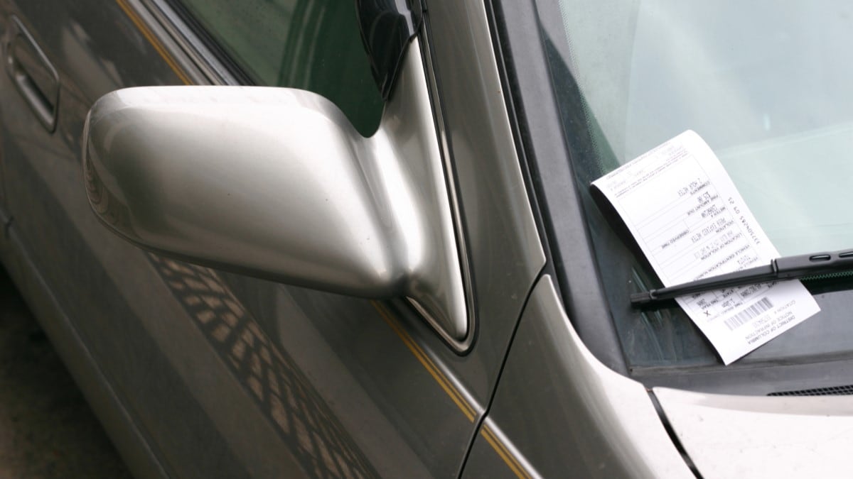A parking ticket