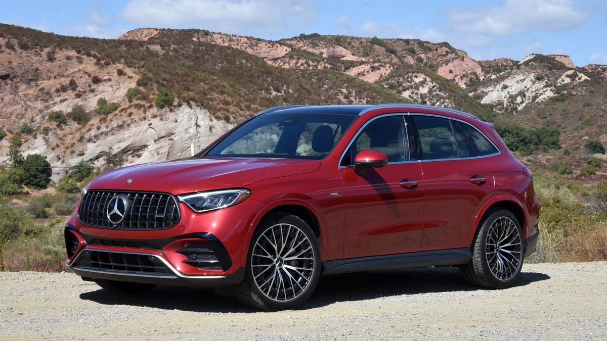 2024 Mercedes-AMG GLC 43 in Patagonia Red Metallic