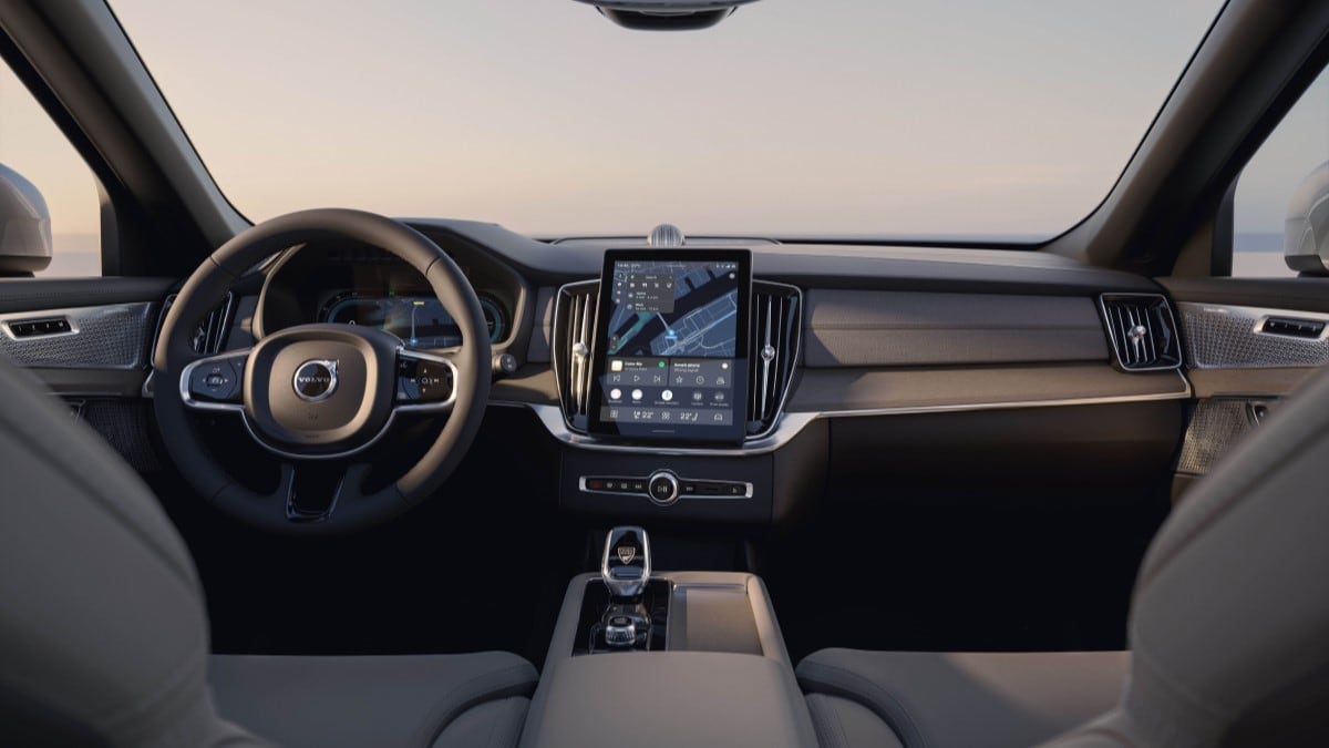 The interior of the 2025 Volvo XC90