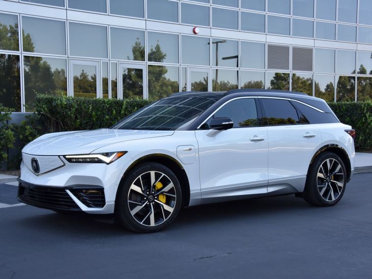 2024 Acura ZDX in Snowfall Pearl