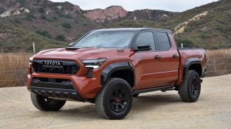 2024 Toyota Tacoma TRD PRO in Terra with Black roof