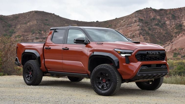 2024 Toyota Tacoma TRD PRO in Terra with Black roof