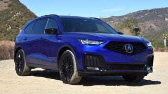 2025 Acura MDX A-Spec in Apex Blue Pearl