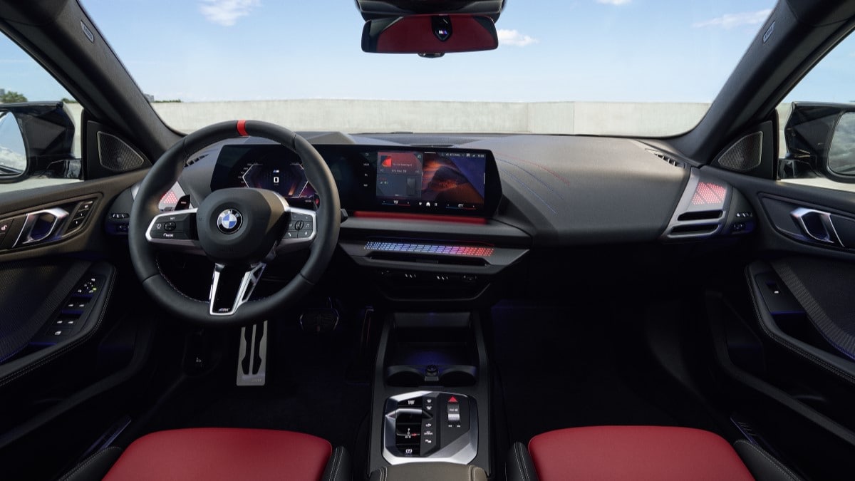 The interior of the 2025 BMW 2 Series Gran Coupe