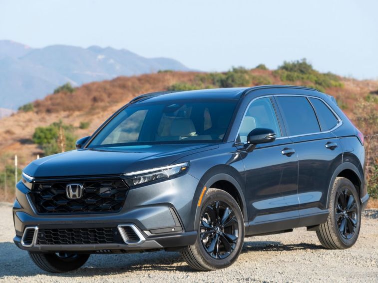 2025 Honda CR-V Hybrid in Solar Silver