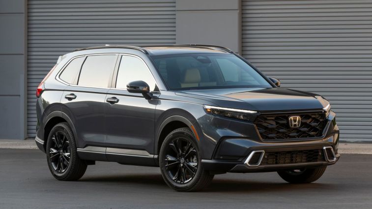 2025 Honda CR-V Hybrid in Solar Silver