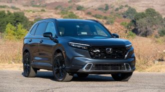 2025 Honda CR-V Hybrid in Solar Silver