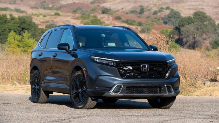 2025 Honda CR-V Hybrid in Solar Silver