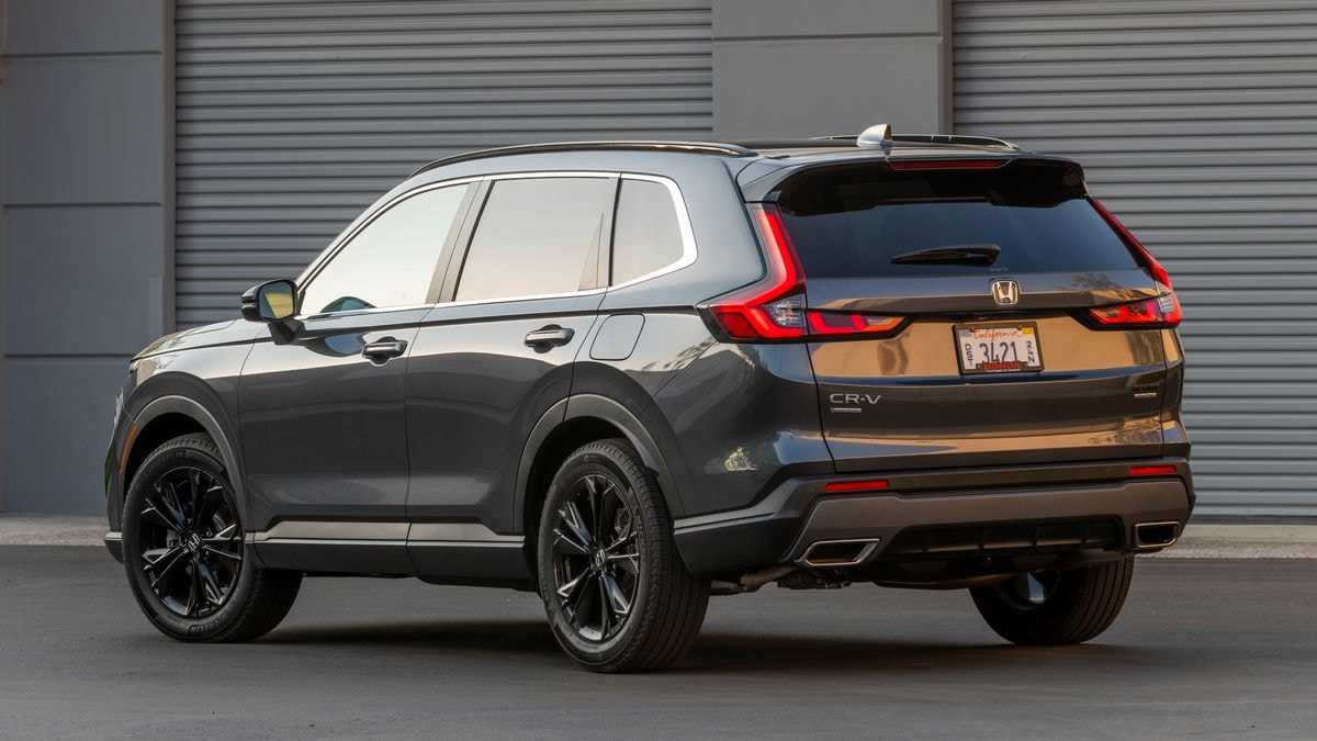 2025 Honda CR-V Hybrid in Solar Silver