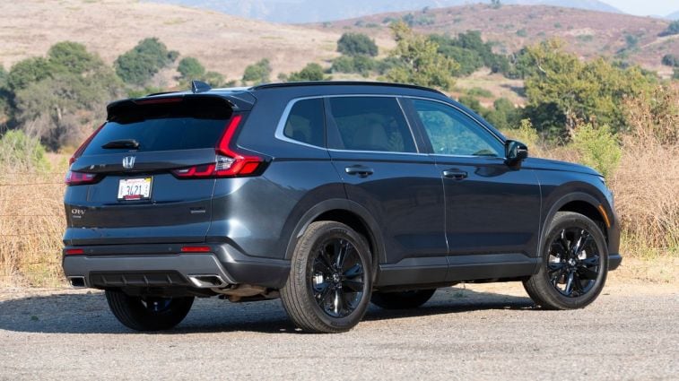 2025 Honda CR-V Hybrid in Solar Silver