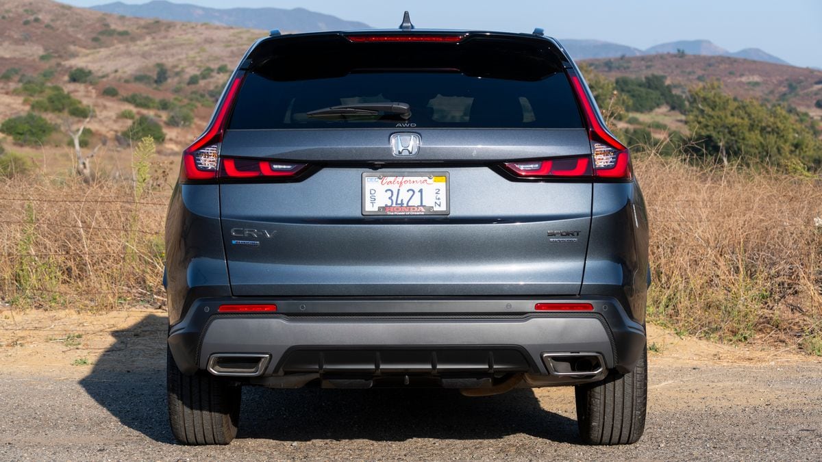 2025 Honda CR-V Hybrid in Solar Silver