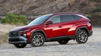 2025 Hyundai Tucson Limited in Ultimate Red