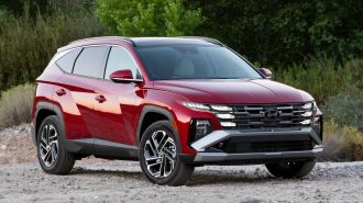 2025 Hyundai Tucson Limited in Ultimate Red