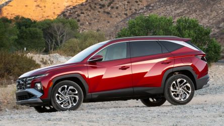 2025 Hyundai Tucson Limited in Ultimate Red