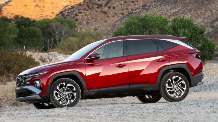 2025 Hyundai Tucson Limited in Ultimate Red