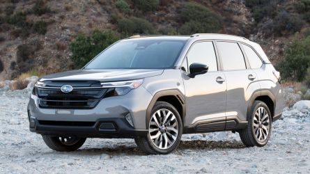 2025 Subaru Forester in River Rock Pearl