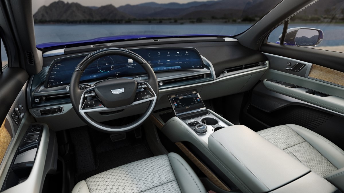 The interior of the 2026 Cadillac Vistiq