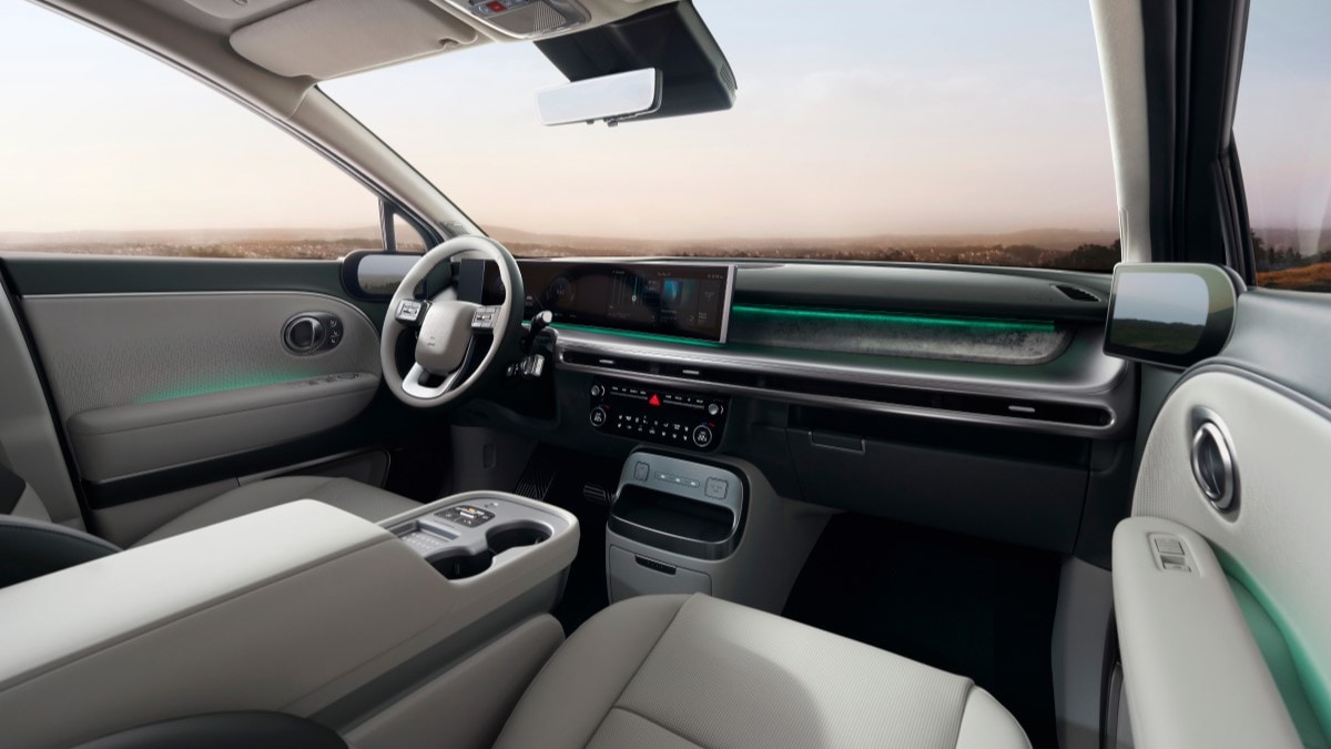The interior of the 2026 Hyundai Ioniq 9